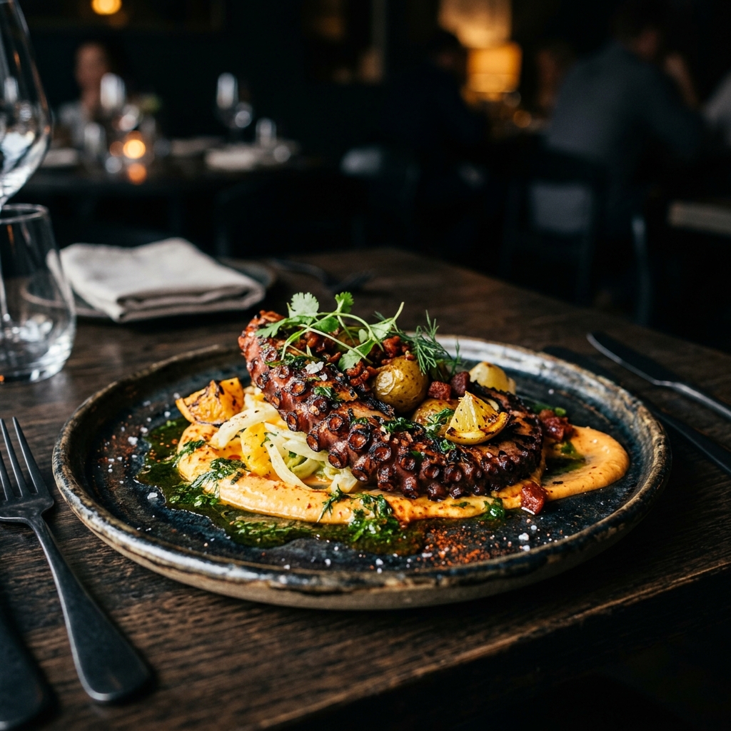 Charred Octopus