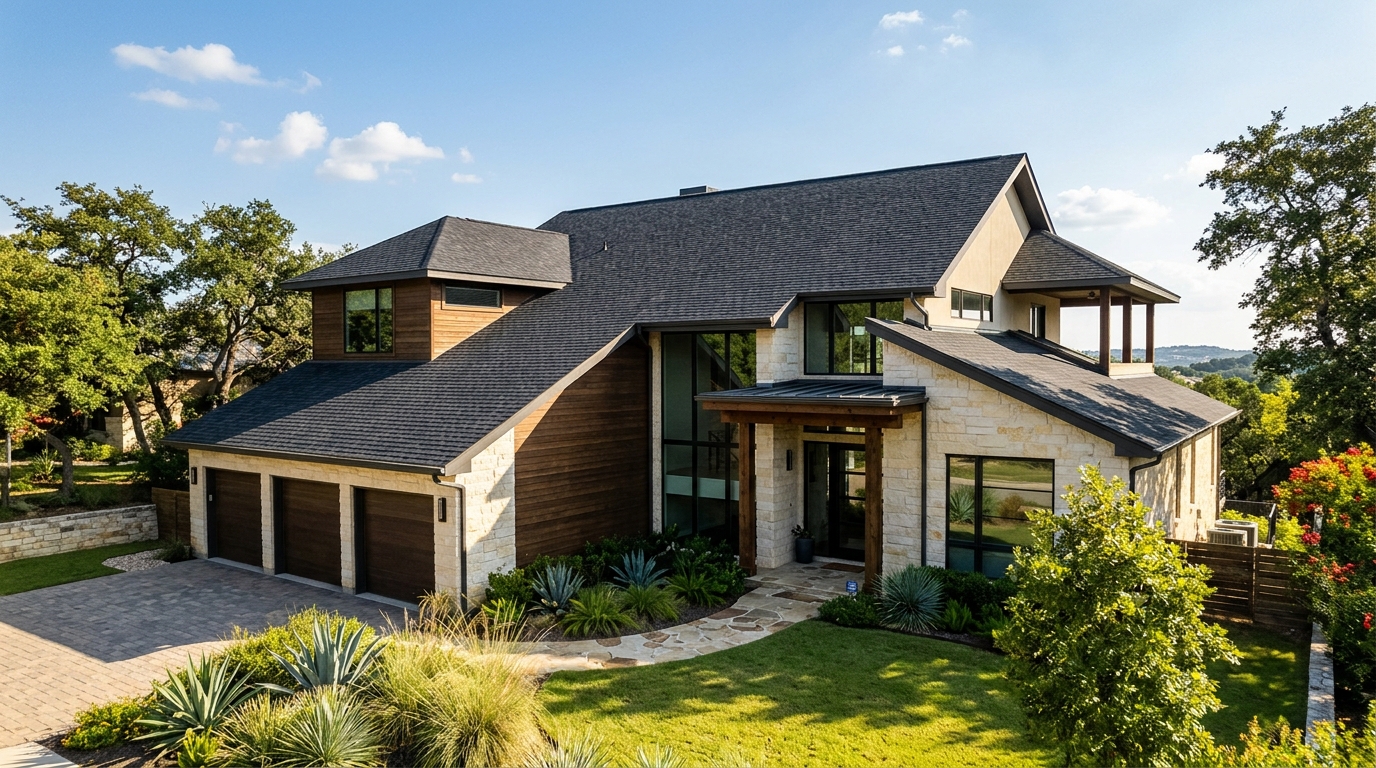 Premium Modern Residential Home Roof